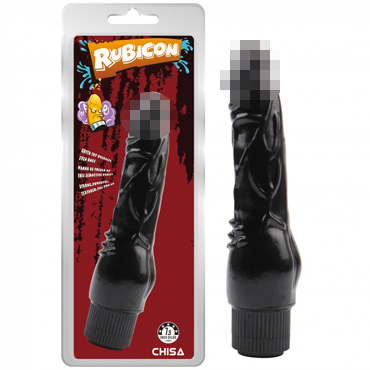 Chisa Rubicon Vibrating Naughty Cock, черный — фото 1