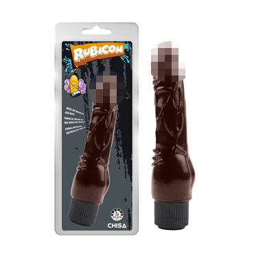 Chisa Rubicon Vibrating Naughty Cock, коричневый — фото 1