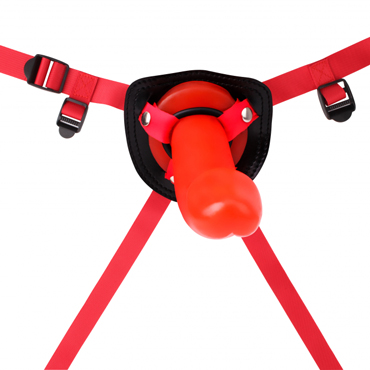 Chisa Hot Storm Thumper Strap-on, красный — фото 4