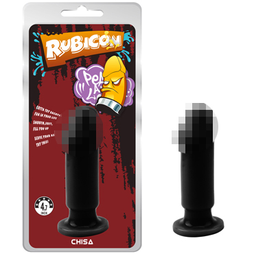 Chisa Rubicon Evil Dildo Plug M, черный — фото 1