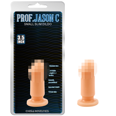 Chisa Prof. Jason C Small Slim Dildo, телесный — фото 1