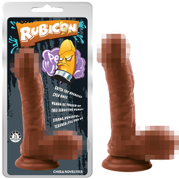 Chisa Rubicon Gentle Black Penis, коричневый — фото 1