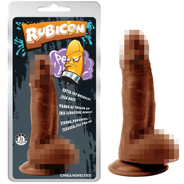 Chisa Rubicon Mighty Ravage Penis, коричневый — фото 1