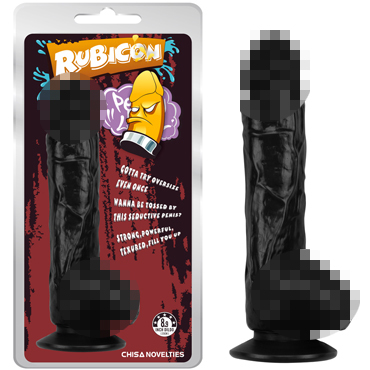 Chisa Rubicon Orgasm Stealer Penis, черный — фото 1