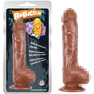 Chisa Rubicon Orgasm Stealer Penis, коричневый — фото 1