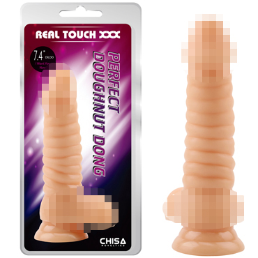 Chisa Real Touch XXX Perfect Doughnut Dong, телесный — фото 1