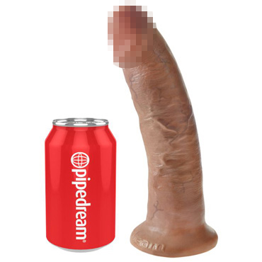 Pipedream King Cock 23 см, загорелый - фото, отзывы