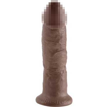 Pipedream King Cock 23 см, коричневый - фото, отзывы