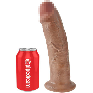 Pipedream King Cock 25 см, загорелый - фото, отзывы