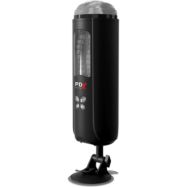 Pipedream PDX ELITE Ultimate Milker, прозрачный, Мастурбатор-вагина с функцией переминания и другие товары Pipedream с фото