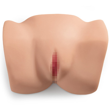 Pipedream PDX Interactive Bad Girl, телесный - Мастурбатор полуторс с вибрацией и голосовым сопровождением - купить в секс шопе