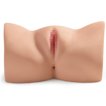 Pipedream PDX Interactive Bad Girl, телесный, Мастурбатор полуторс с вибрацией и голосовым сопровождением и другие товары Pipedream с фото