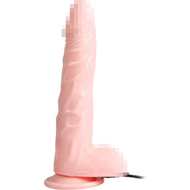 Baile Fiery Dong, телесный - Вибромассажер-ротатор с функцией нагрева - купить в секс шопе