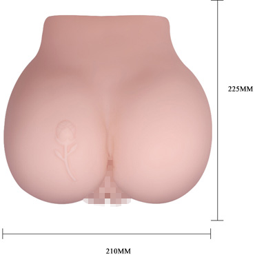 Baile Crazy Bull Vagina and Ass, телесный - фото 8