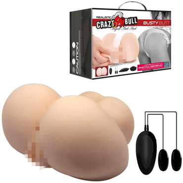 Baile Crazy Bull Busty Butt Exact Full Size Replica, телесный