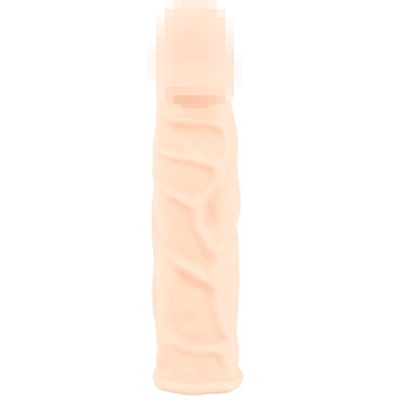 You2Toys Silicone Extension Vibrating, телесная — фото 4