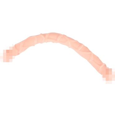 Nature Skin Double Dong, телесный