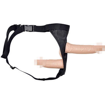 You2Toys Double Dongs Strap-on, телесный — фото 1