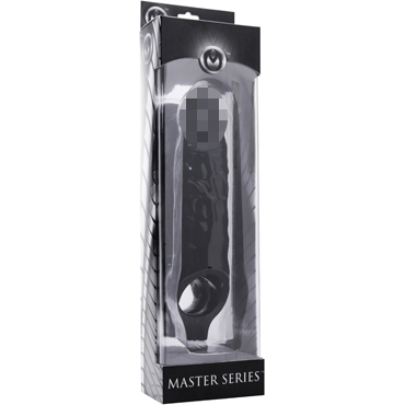 XR Brands Master Series Mamba Cock Sheath Packaged, черная