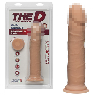 Doc Johnson The D Ultraskyn Realistic D, телесный