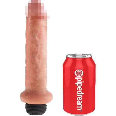 Pipedream King Cock Squirting Cock 18 см, телесный, Фаллоимитатор с семяизвержением и другие товары Pipedream с фото