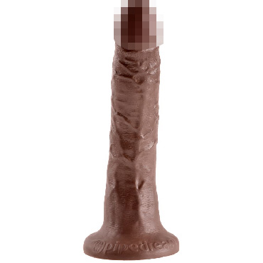 Pipedream King Cock 18 см, коричневый - фото, отзывы