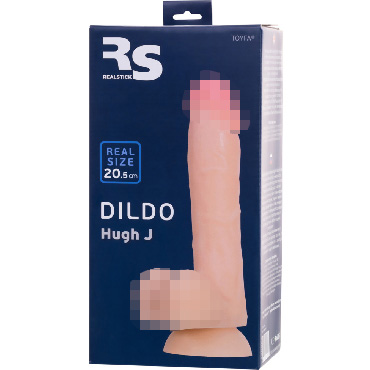ToyFa RealStick Silicone Hugh J, телесный — фото 7