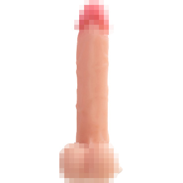 ToyFa RealStick Silicone Henry C, телесный, Реалистичный фаллоимитатор на присоске и другие товары ToyFa с фото