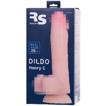 ToyFa RealStick Silicone Henry C, телесный - фото 7