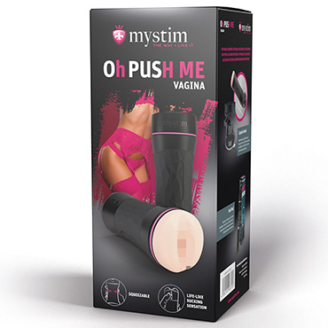 Mystim Oh Push me Vagina, черный - фото, отзывы