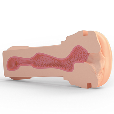 Mystim Oh Push me Vagina, черный - подробные фото в секс шопе Condom-Shop