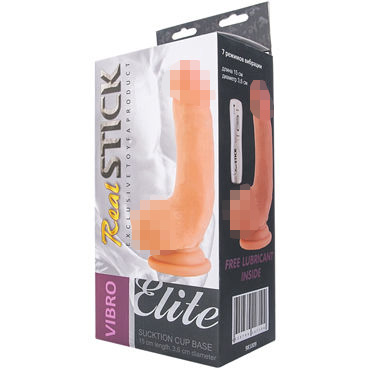 Toyfa вибратор, 18,5 см, телесный - фото 8