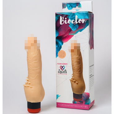 Bioclon Реалистичный вибромассажер № 4, телесный