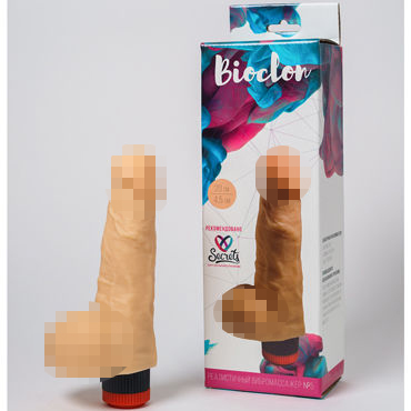Bioclon Реалистичный вибромассажер № 5, телесный