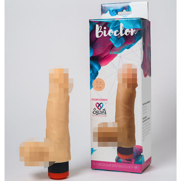 Bioclon Реалистичный вибромассажер № 7, телесный
