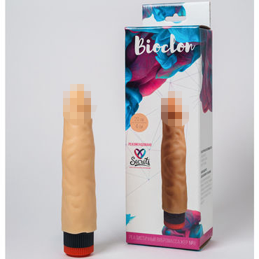 Bioclon Реалистичный вибромассажер № 8, телесный