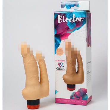 Bioclon Реалистичный вибромассажер № 9, телесный