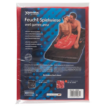 Fetish Виниловая простынь, красная