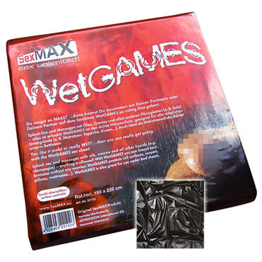 Fetish Виниловая простынь, угольная