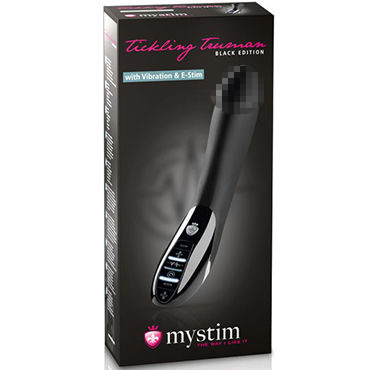 Mystim Tickling Truman E-Stim Vibe Black Edition - фото, отзывы