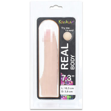 Kanikule Real Body 18,5см, телесная