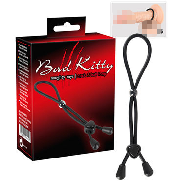 Bad Kitty Cock & Ball Loop, черное