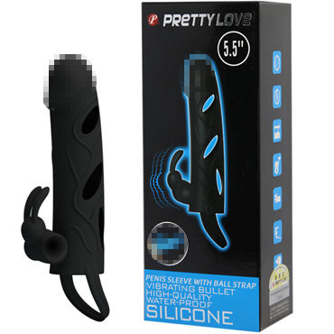 Baile Preetty Love Penis Sleeve, черная