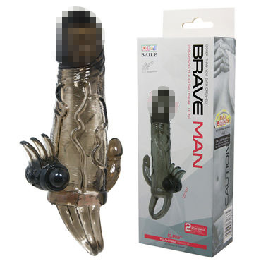 Baile Brave Man с анальным стимулятором, черная