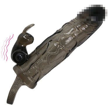 Baile Brave Man с клиторальным кроликом, черная - фото, отзывы