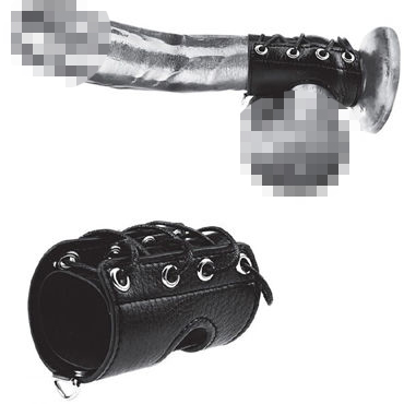 Blue Line 3" Cock Sheath, черная