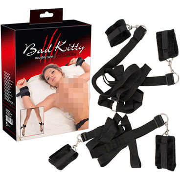 Bad Kitty Bed Shackles, черная — фото 1