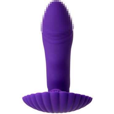 Toyfa A-toys 15 Modes Vibrator, фиолетовый - Вибратор вставной со стимуляцией клитора - купить в секс шопе