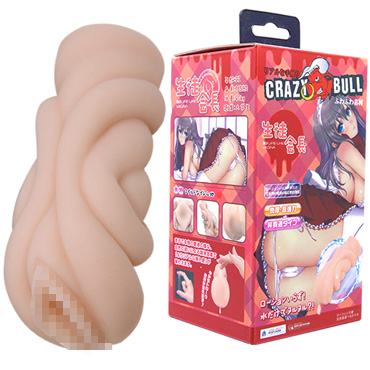 Baile Crazy Bull Мастурбатор, телесный, Мастурбатор с эффектом смазки