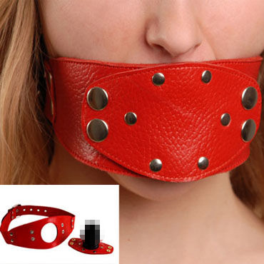 Sitabella кляп красный, В виде фаллоса